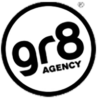 Gr8 agency logo